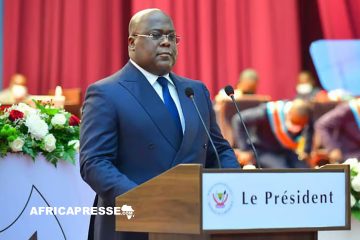 Discours sur l’état de la nation : Félix Tshisekedi valorise les progrès économiques et aborde la réforme constitutionnelle