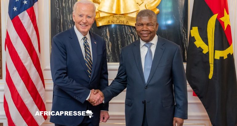 Joe Biden et João Lourenço