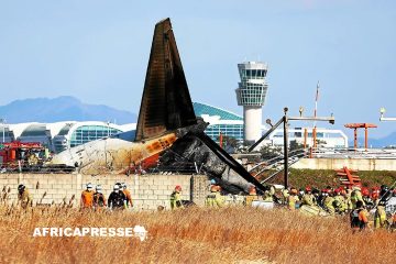 Tragédie en Corée du Sud : 120 morts dans le crash d’un avion à Muan