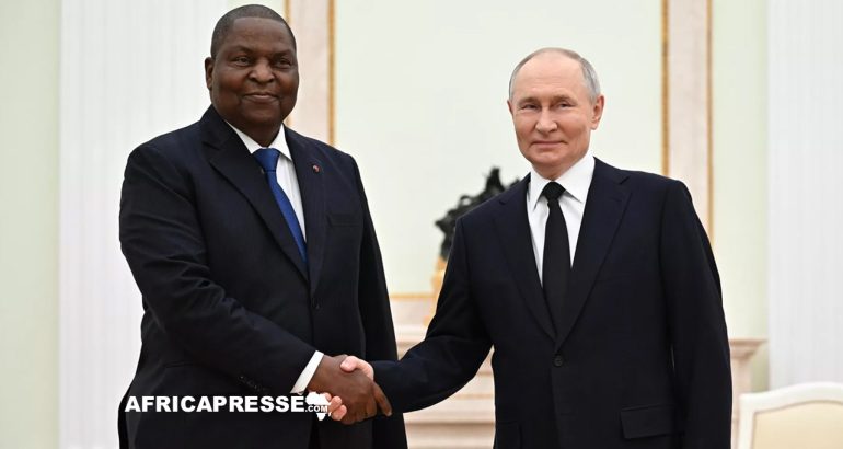 Accords stratégiques entre Moscou et Bangui : Ce qu’a déclaré le président Touadéra