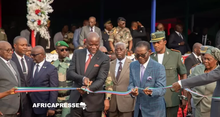 Brice Oligui Nguema et Teodoro Obiang Nguema