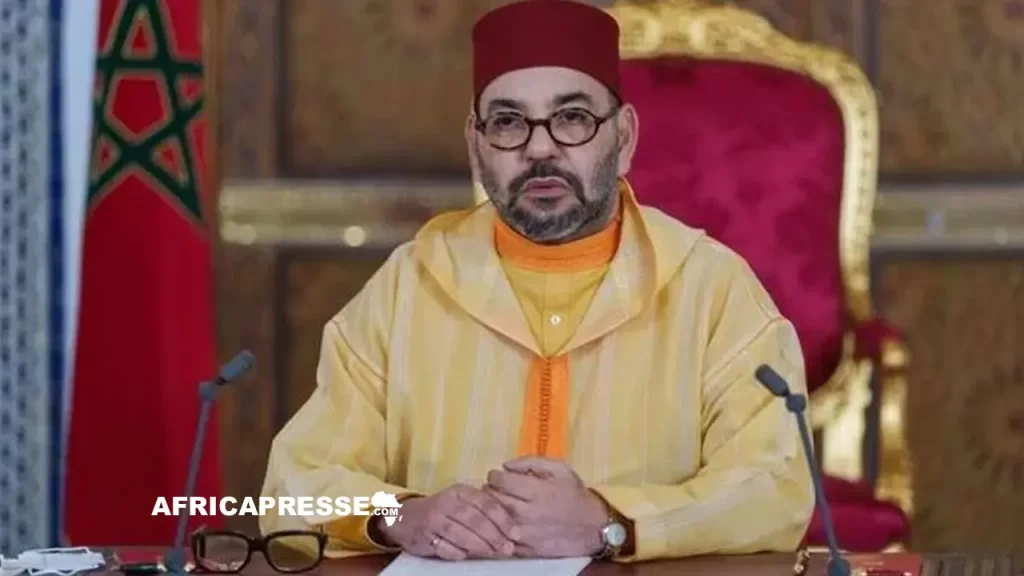 Le Roi Mohammed VI du Maroc