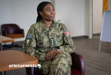 Capitaine-adjudante Neche : L’ascension d’une femme noire dans une armée en pleine transformation