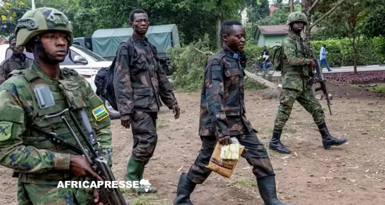 M23 et l'armee rwandaise en RDC image d'illustration