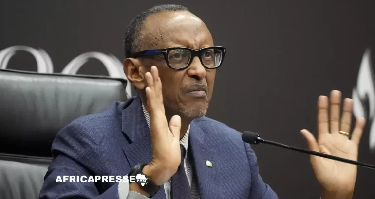 Tensions à l’Union africaine : La RDC accuse le Rwanda d’occupation illégale et Kagame quitte la réunion Paul Kagame