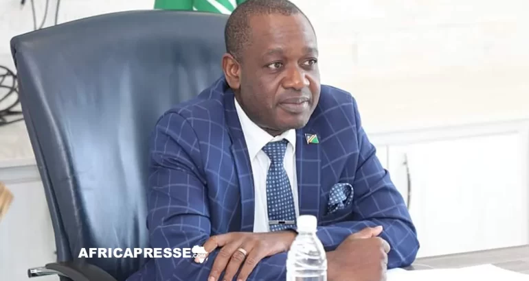 Peya Mushelenga, ministre namibien des Affaires étrangères