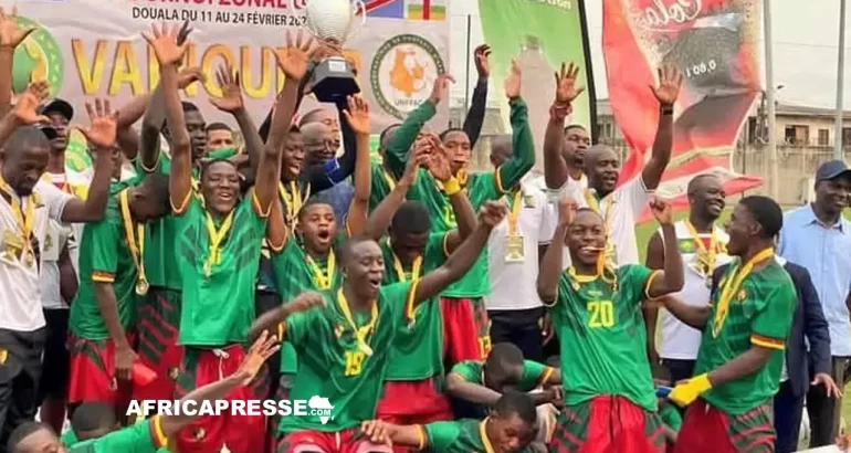 Tournoi Uniffac, les Lions U17 du Cameroun remportent la coupe