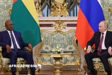 Guinée-Bissau : Le Président Umaro Sissoco Embaló en visite d’État en Russie pour renforcer les relations bilatérales