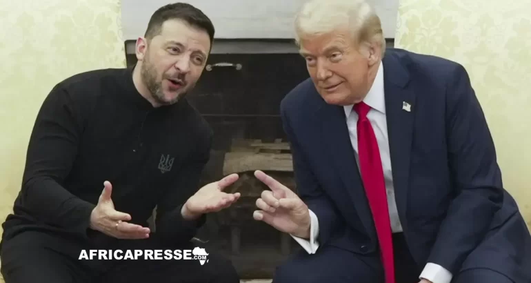 Un accrochage public à la Maison-Blanche entre Trump et Zelensky remet en question les perspectives de paix en Ukraine Volodymyr Zelensky et Donald Trump