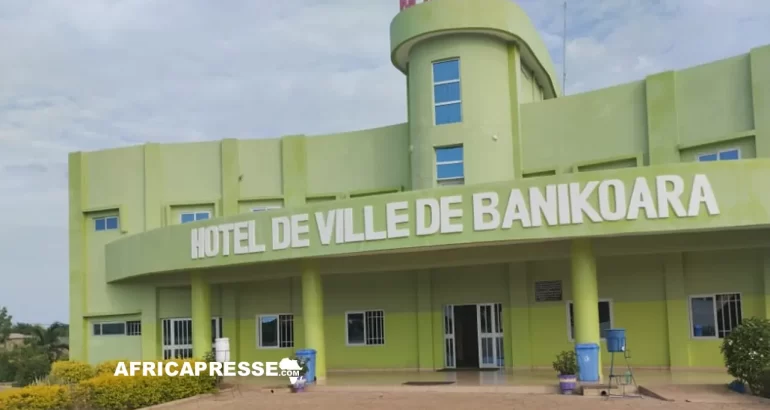 Bénin : Banikoara, épicentre d’une dégradation inquiétante de la sécurité dans le nord Hotel de ville (Mairie) de Banikoara au Bénin