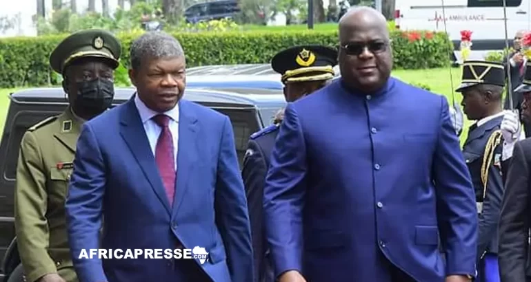 RDC : Kinshasa et le M23 pourraient bientôt négocier à Luanda sous l’égide de l’Angola Joao Lourenço et Félix Tshisekedi