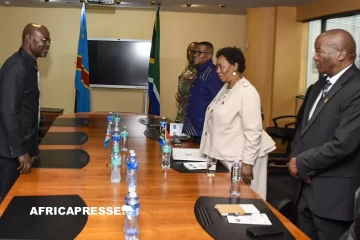 RDC : Deux ministres congolais à Pretoria pour renforcer la coopération militaire avec l’Afrique du Sud
