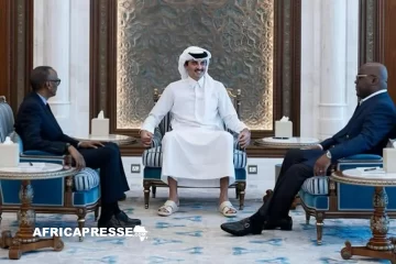 RDC-Rwanda : Félix Tshisekedi et Paul Kagame se retrouvent pour un dialogue décisif au Qatar RDC-Rwanda : Félix Tshisekedi et Paul Kagame se retrouvent pour un dialogue décisif au Qatar