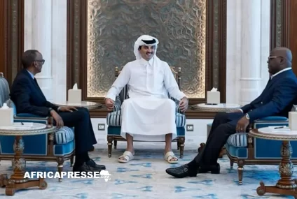 RDC-Rwanda : Félix Tshisekedi et Paul Kagame se retrouvent pour un dialogue décisif au Qatar