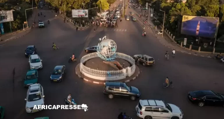 Une vue de Ouagadougou au Burkina Faso