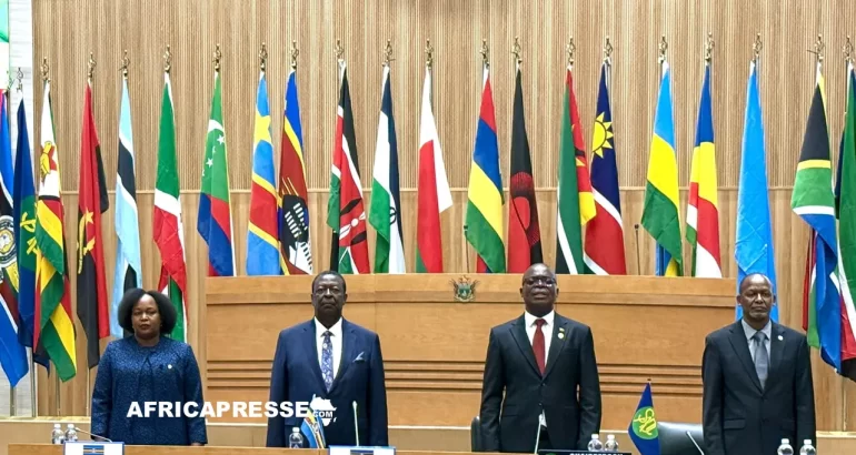 Sommet de l'East African Community (EAC) et de la Southern African Development Community (SADC), tenu à Harare le 17 mars