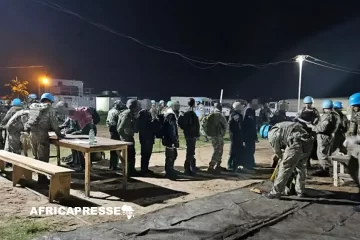 RDC : Début de l’évacuation des militaires et policiers congolais protégés par la Monusco à Goma RDC : Début de l’évacuation des militaires et policiers congolais protégés par la Monusco à Goma