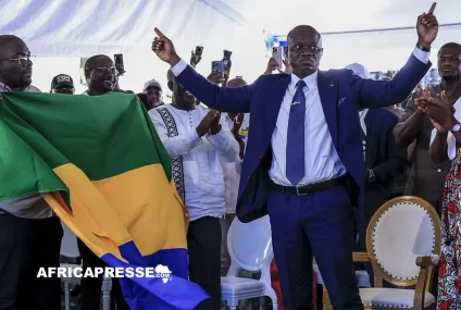 Brice Oligui Nguema élu président avec plus de 90% des voix