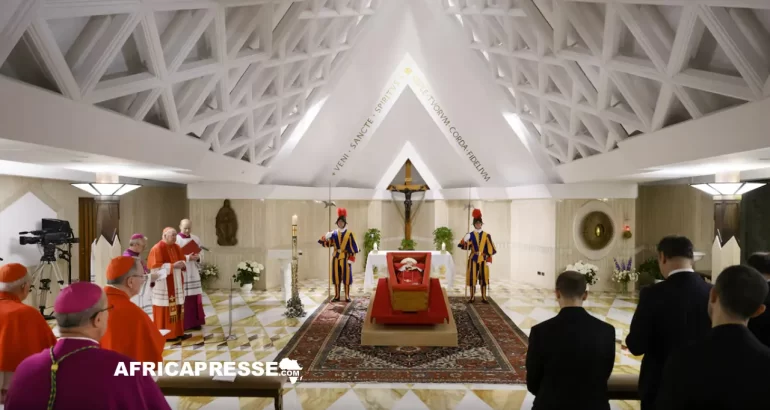 Vatican : Dernier Adieu au Pape François, Un Recueillement Émouvant au Cœur de Saint-Pierre Dépouille du Pape François