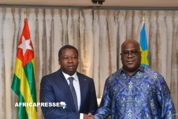 L’Union africaine renforce ses efforts pour la paix en RDC avec l’arrivée de son médiateur Faure Gnassingbé à Kinshasa