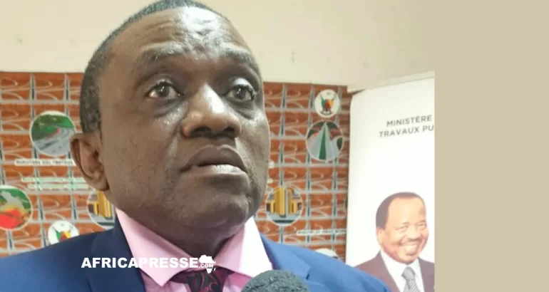 Le Délégué Régional des Travaux Publics pour le Sud, Kakedi Severin Lulien