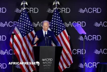 Joe Biden critique Donald Trump dans son premier discours en tant qu’ex-président des États-Unis