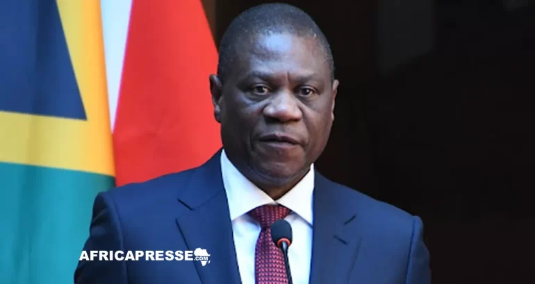 Le vice-président sud-africain Paul Mashatile