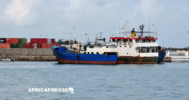 Port de Moroni, aux Comores