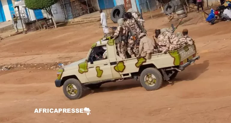 Patrouille des forces de l'ordre au Tchad (image d'illustration)