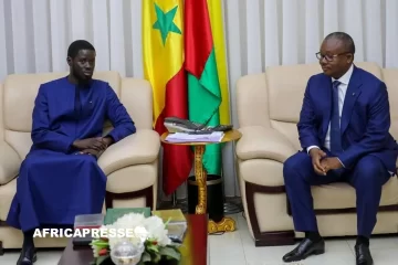 Bassirou Diomaye Faye en visite d’État inédite en Guinée-Bissau