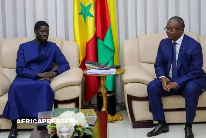 Bassirou Diomaye Faye en visite d’État inédite en Guinée-Bissau
