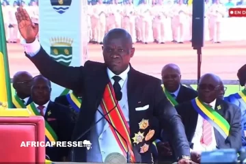 Gabon : L’investiture de Brice Oligui Nguema marque la fin de la transition et le retour à l’ordre constitutionnel Gabon : L’investiture de Brice Oligui Nguema marque la fin de la transition et le retour à l’ordre constitutionnel