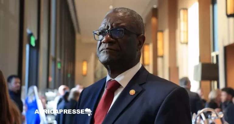 Le Prix Nobel de la paix Denis Mukwege alerte sur la situation dramatique en République Démocratique du Congo devant les députés européens Denis Mukwege