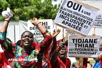 Côte d’Ivoire : Le PDCI organise un congrès extraordinaire pour élire un nouveau président après la démission de Thiam
