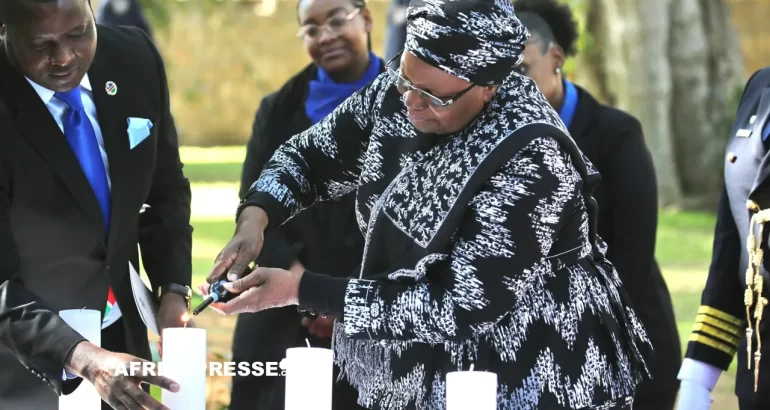 Namibie : le 28 mai devient jour national du souvenir du génocide Herero et Nama Dr Netumbo Nandi-Ndaitwah, Présidente de la République de Namibie, à l'occasion de la Journée de commémoration du génocide