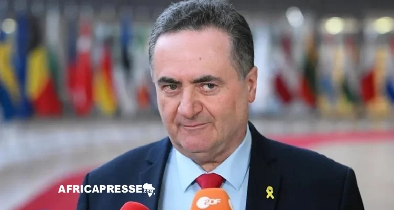 Le ministre israélien des Affaires étrangères, Israel Katz