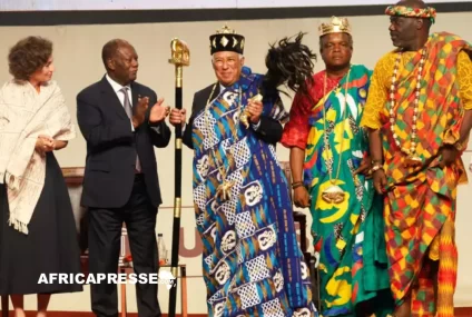 Paix et stabilité : Alassane Ouattara remet le prix Félix Houphouët-Boigny à António Costa