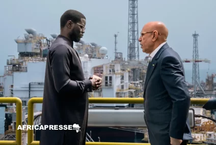 GNL : rencontre au sommet entre Ould Ghazouani et Diomaye Faye sur la plateforme Grand Tortue Ahmeyim