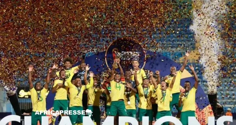 Les Amajita d'Afrique du Sud sont les nouveaux champions d'Afrique des moins de 20 ans.