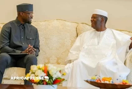 Ousmane Sonko en visite à Abidjan pour relancer la coopération sénégalo-ivoirienne