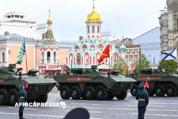 Moscou : Les dirigeants africains renforcent leurs liens avec la Russie à l’occasion du défilé du 9 mai Moscou : Les dirigeants africains renforcent leurs liens avec la Russie à l’occasion du défilé du 9 mai
