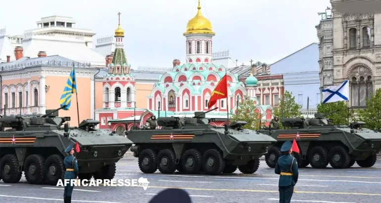 Russie à l’occasion du défilé du 9 mai