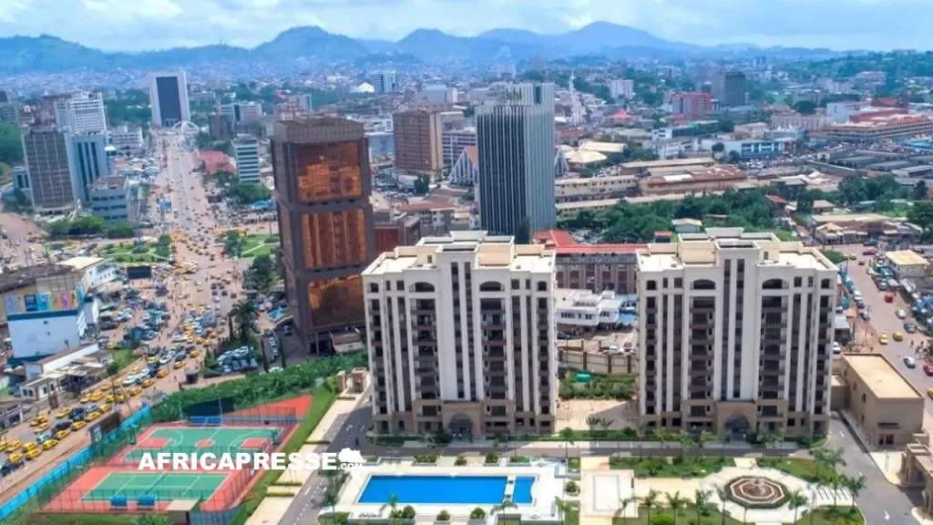 Une vue de Yaoundé au Cameroun