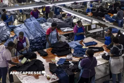 Le Lesotho menacé par la hausse des taxes américaines : l’industrie textile sous pression