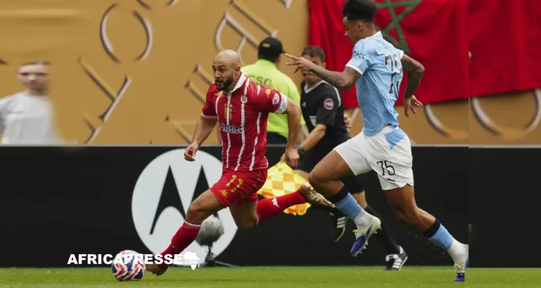 Coupe du Monde des Clubs 2025 : le Wydad Casablanca s’est incliné 0-2 face a Manchester City.
