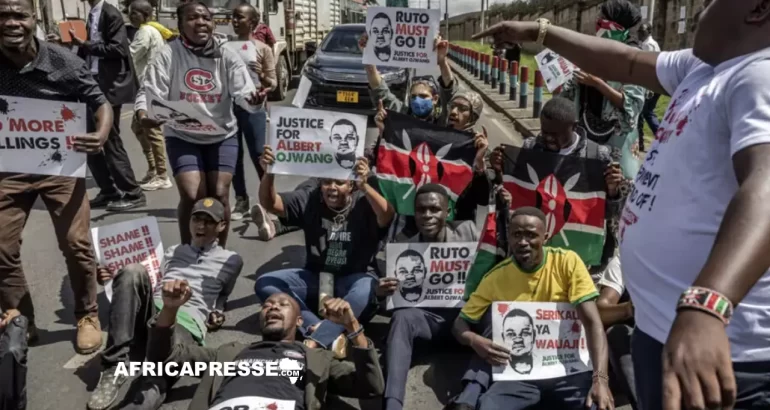 Kenya : la mort d’Albert Ojwang ravive la colère contre les violences policières Kenya : la mort d’Albert Ojwang ravive la colère contre les violences policières