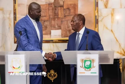Côte d’Ivoire – Guinée : Visite de Mamadi Doumbouya à Abidjan, ce qu’il faut retenir