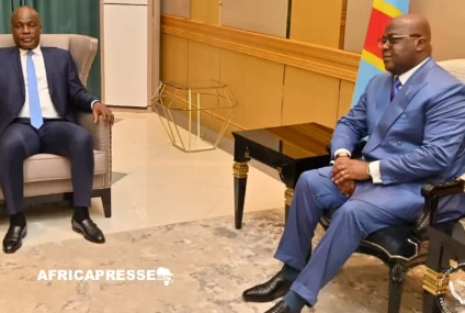 RDC: l’opposant Martin Fayulu reçu au Palais de la Nation par Félix Tshisekedi après des années de rupture