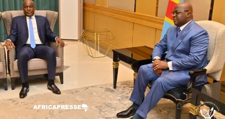Martin Fayulu et Félix Tshisekedi