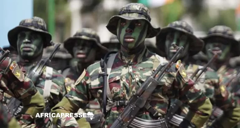 Militaire - Soldats Cote d'Ivoire